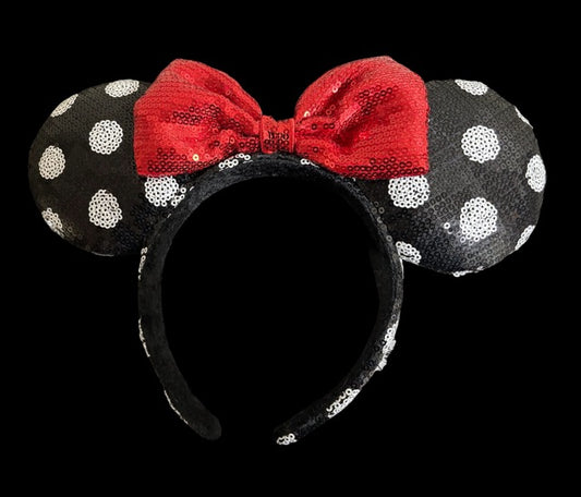 Minnie Mouse Sequined Ears