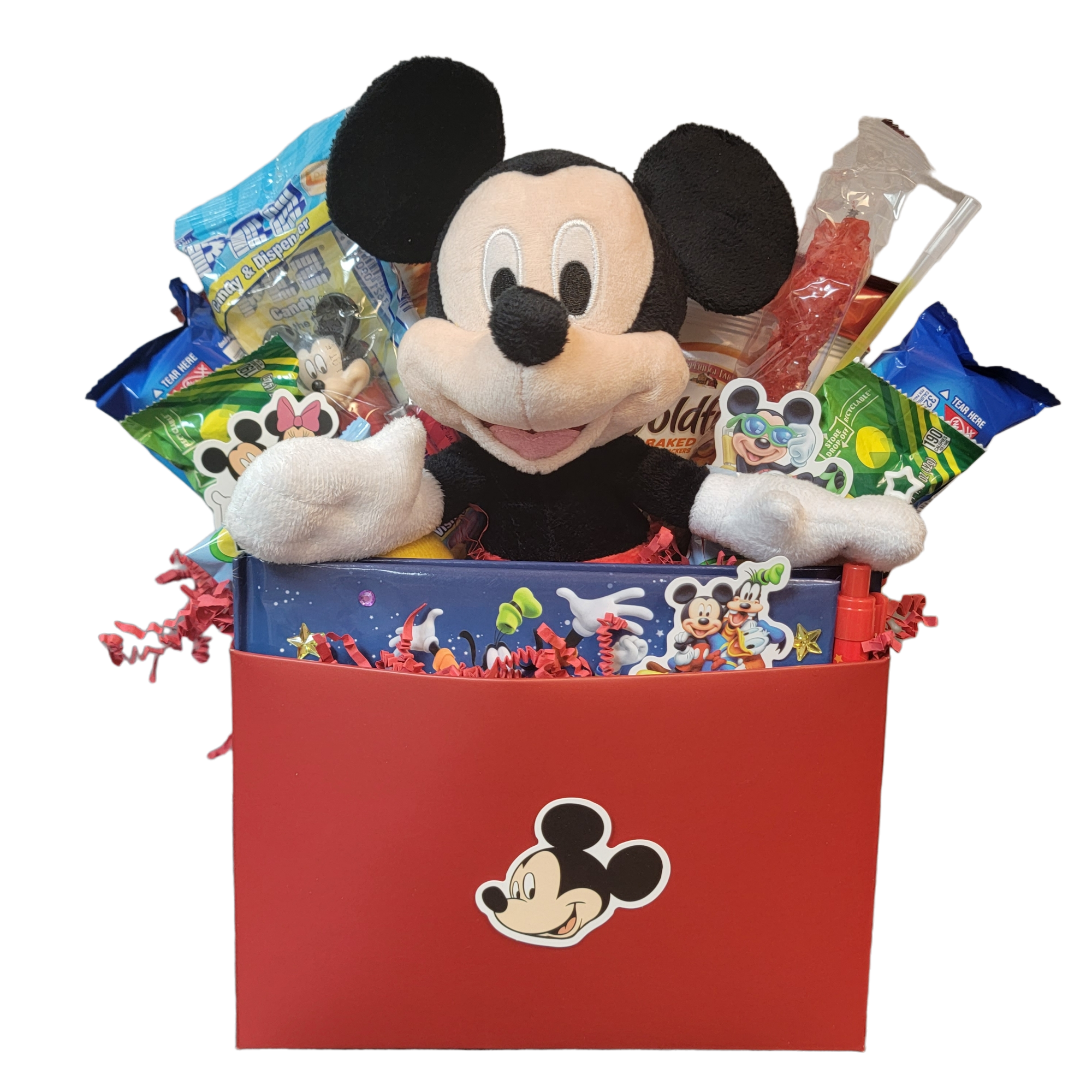 Mickey Mouse Gifts, Mickey Mouse Gift Basket Gifts Bags for Boys, Mickey  Mouse T-shirt, Toys Birthday Gifts, Get Well, Christmas Gifts 