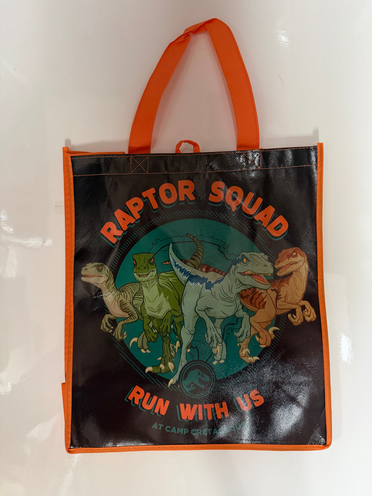 Jurassic World Raptor Squad Reusable Tote Bag