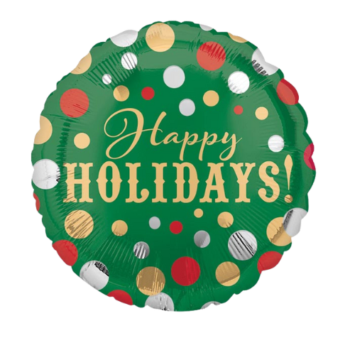 Happy Holidays Balloon