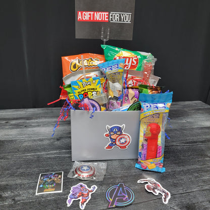 Marvel Hero Snack Box & Tote Bundle