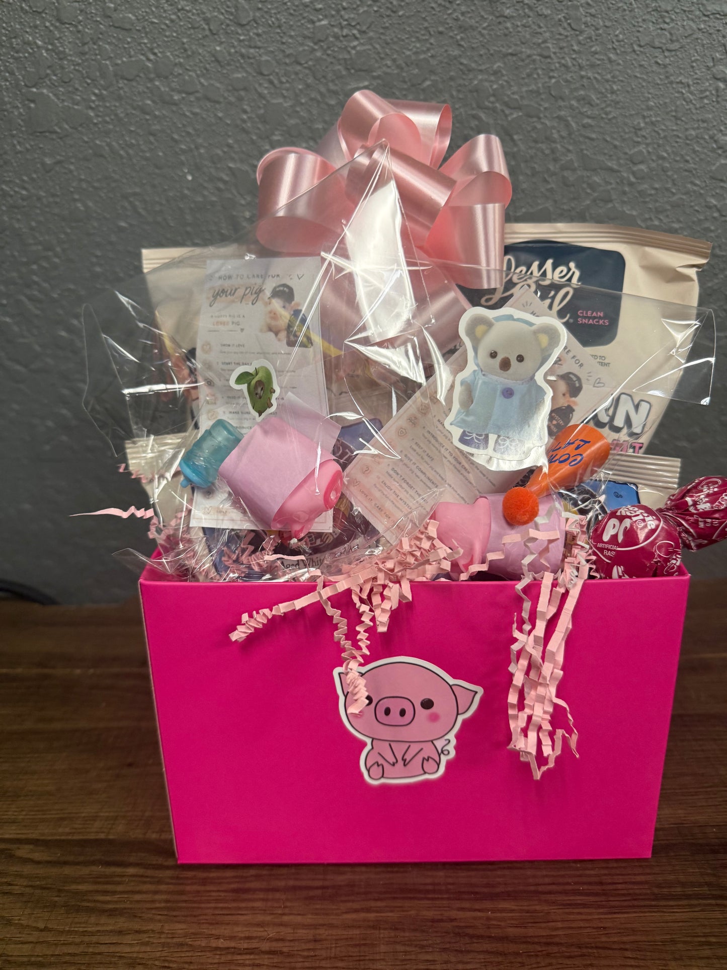 Adopt a Pig Gift Basket