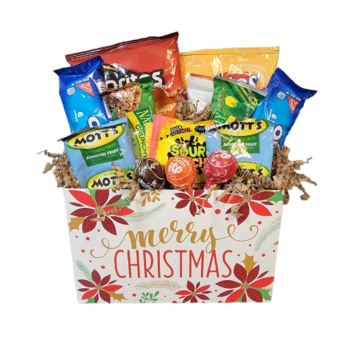 Holiday Snack Box - Merry Christmas Tote Bundle