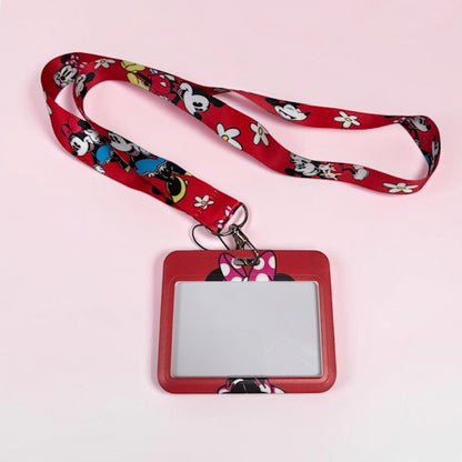 Minnie Mouse Lanyard and Badge Holder