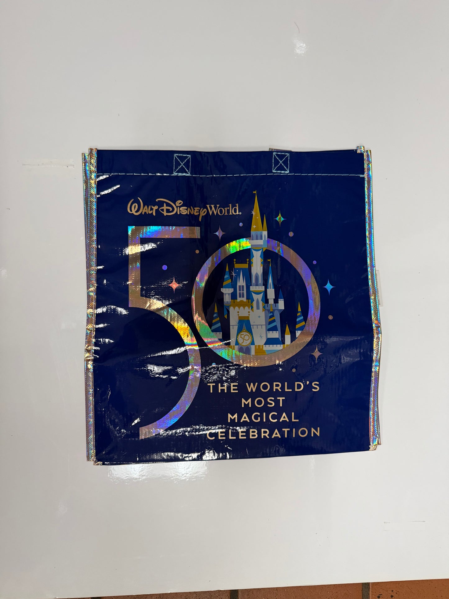Walt Disney World 50th Anniversary Reusable Tote Bag