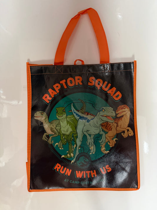 Jurassic World Raptor Squad Reusable Tote Bag