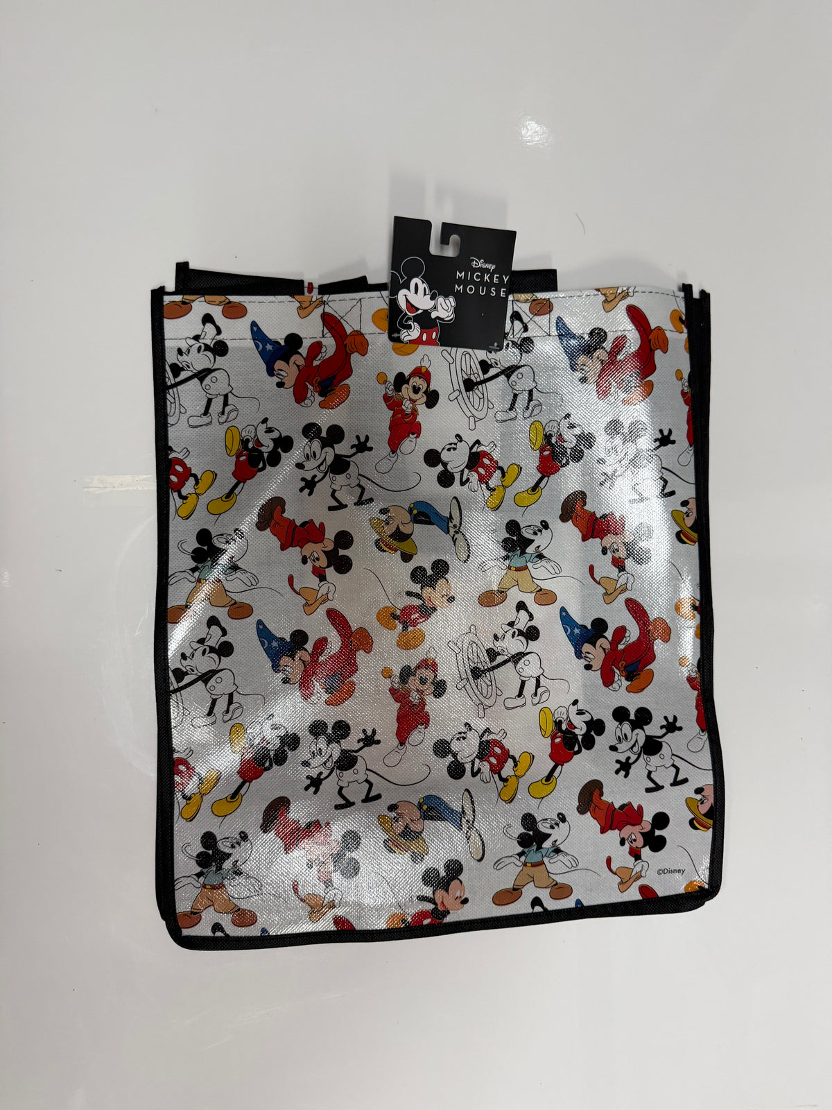 Disney Mickey Mouse Classic Print Reusable Tote Bag