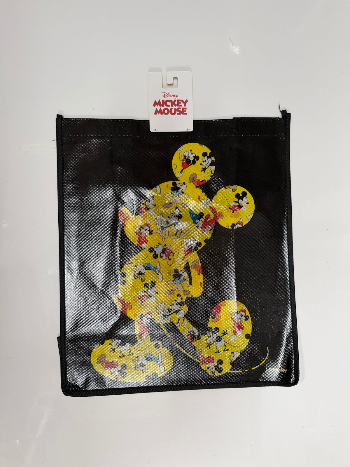 Mickey Mouse Silhouette Reusable Tote Bag