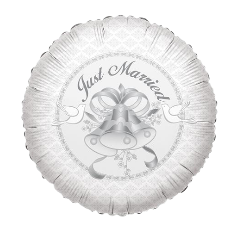 Just Married Balloon