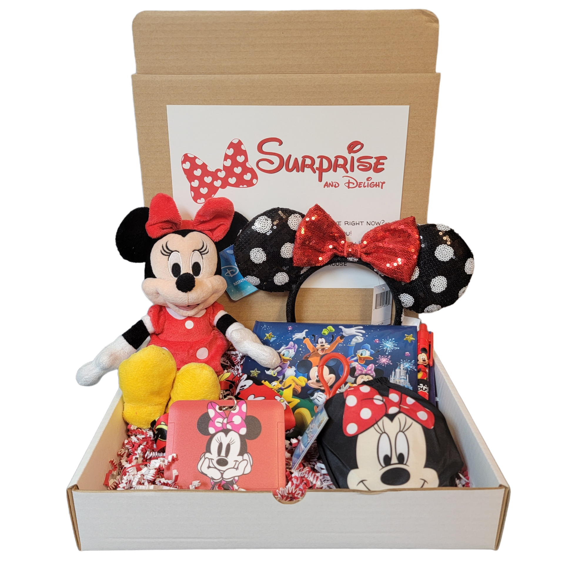 Deluxe Minnie Snack Pack | Mouse to Your House | Disney & Universal Gift Baskets