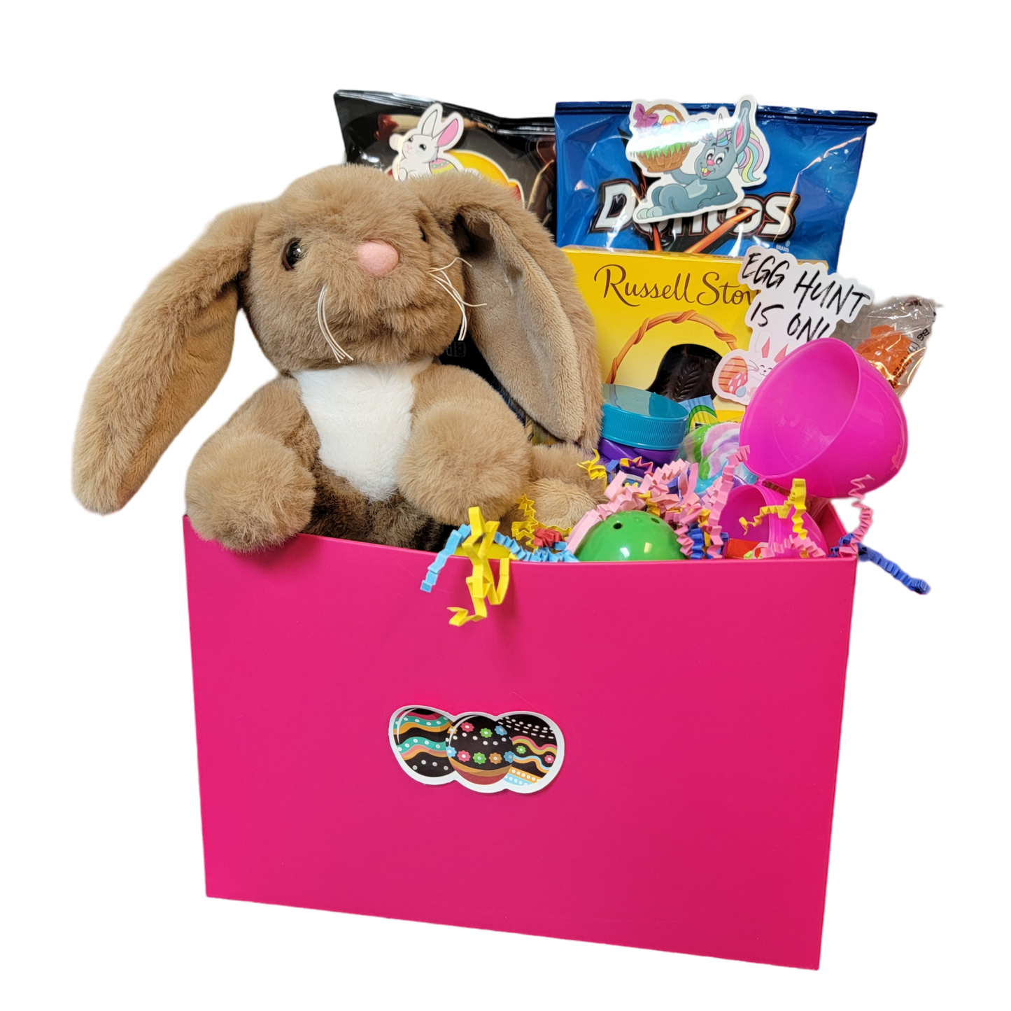 Tan Rabbit Easter Gift Box