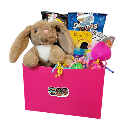 Tan Rabbit Easter Gift Box